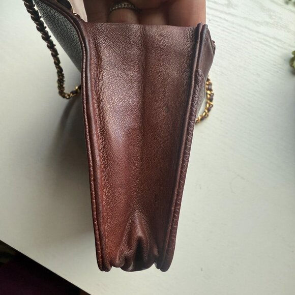 Chanel Caviar 24K Gold plated Vintage Timeless CC crossbody bag - Classic Brown - Picture 11 of 11